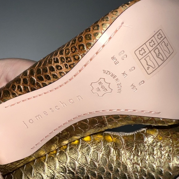 James Chan Anika II Curved Pumps Size 8 - Picture 9 of 10